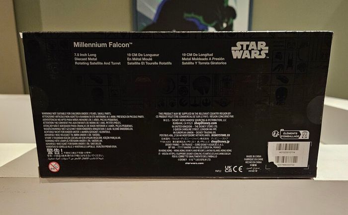 Disney Star Wars Millennium Falcon Die Cast Vehicle