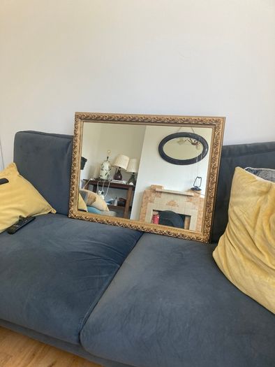 Vintage Mirror. - Over-Mantle / Hall Mirror