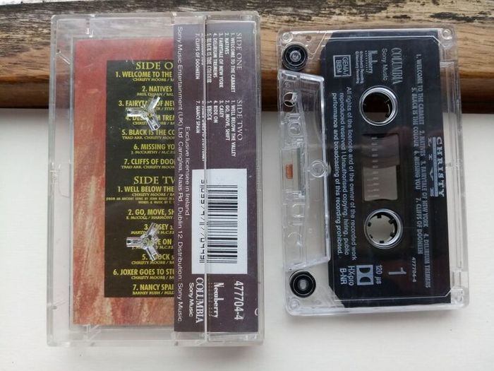 Christy Moore Live At The Point Cassette Tape