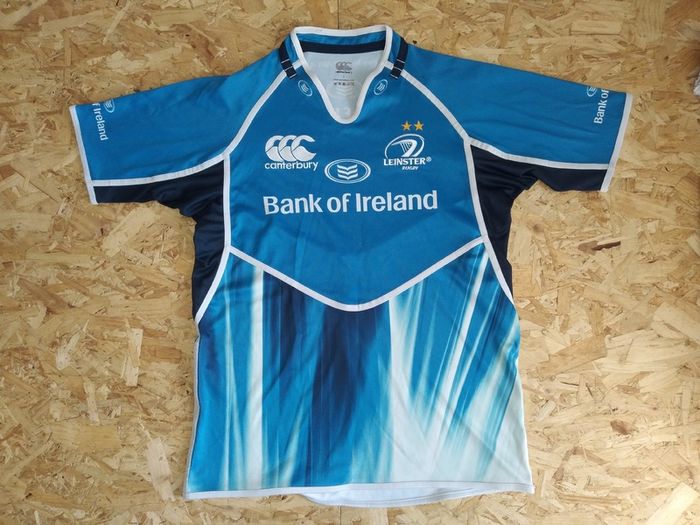 Vintage  Leinster Rugby Jersey Shirt Canterbury Large  Blue Dublin Heineken Cup