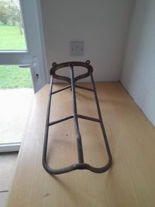 antique saddle holder