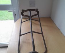 antique saddle holder