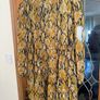 River Island mustard animal skin pattern dress above the knee size UK10 EU38 Postage included Image 3