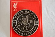 NEW Liverpool FC LFC You'll Never Walk Alone Pin Badge