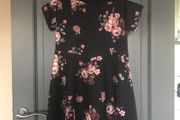 New Look floral girls skater dress aged 10-11 years