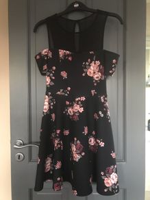 New Look floral girls skater dress aged 10-11 years