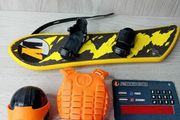 Action Man Action Figure Decoder &amp; Accessories Snowboard Bundle - Rare Joblot