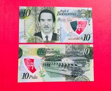 Botswana  10  Pula  2018  Pick  35a. Polymer / Plastic   ( Uncirculated )