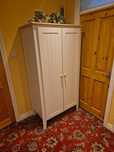 Jack Horner Cot Bed & Mama and Papas Wardrobe