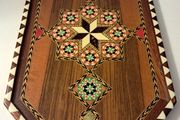 Taracea Spanish Wooden Inlaid Tray