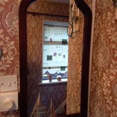 mirror wooden frame