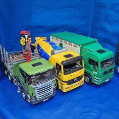 Bruder Truck Set  3 Large Trucks