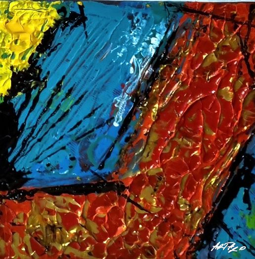 Abstract Primary Dimensions, A Quadruplet in Color