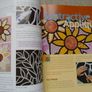 Art Glass quilts, Paperback book, Craft book.Sewing, Patchwork booksApplique Image 4
