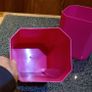 Two Plastic Pink Containers (used). Image 2