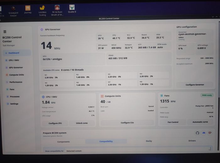 Custom Unlocked AMD BC-250 SteamOS Mini PC / Steam Machine (No SSD Included)