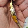 Vintage Swiss Made Bulova Gold Plated Swiss Watch Quartz 1980s Image 8