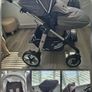 Silver Cross Pioneer Pram & Carrycot - Near New Condition Image 3