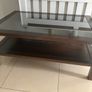 Large Crate & Barrell Solid Wood Coffee Table Image 3
