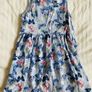blue butterfly summer dress Image 2