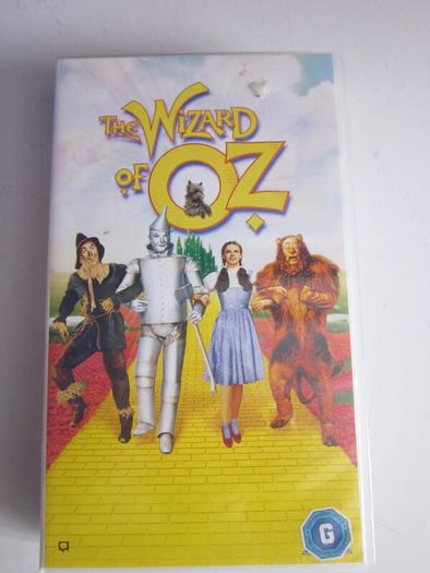 The Wizard of Oz VHS Tape 1939