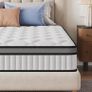 5FT King Hybrid Mattress, 22cm Pocket Sprung Mattress, 150x200cm Zero-noise independent springs offer motion isolation & back pressure relief for peaceful sleep Image 9