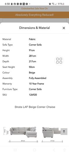 Cornor Sofa plus large storage foot stool