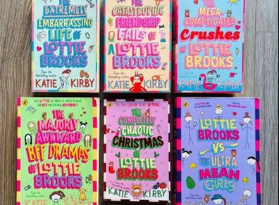 Lottie Brooks Books  E10 each or 6 for E40