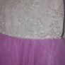 White and purple dress Image 2