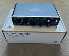 Behringer U-PHORIA UMC204HD USB Audio Interface (Boxed)