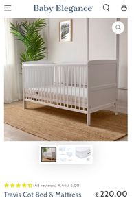 Baby elegance cot bed