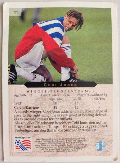 World Cup '94 cards