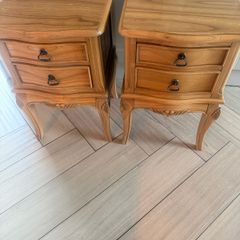 Limoges 2 Drawer Bedside Table