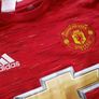 2020/21 Manchester United #18 Fernandes Adidas Jersey Size Age 15/16 Years Image 3