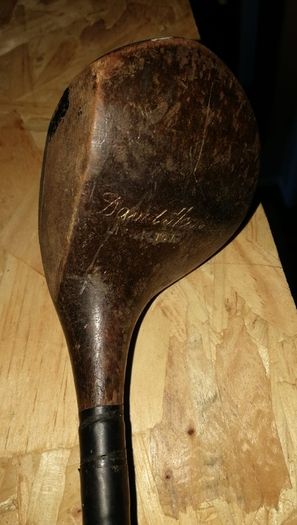 old wood golf club