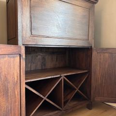 Dark Wood Dresser Cabinet