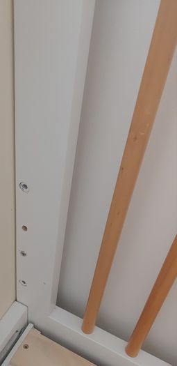 Maya Mini Cot bed perfect for a small space
