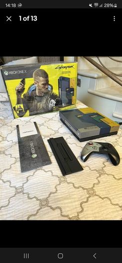 Xbox one X 1TB Cyberpunk Limited Edition