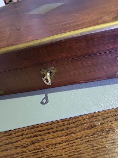 vintage rosewood box