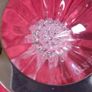 Vintage Killarney Crystal Ireland Cut Crystal 7 Inch Tall Hexagonal Shaped Bud Vase With Silver Tone Metal 3 Footed Round Base Made In Ireland Image 10