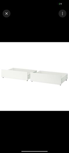 IKEA MALM Under Bed Storage Drawers