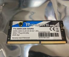 G.Skill Ripjaws 32GB DDR4 3200MHz Laptop RAM