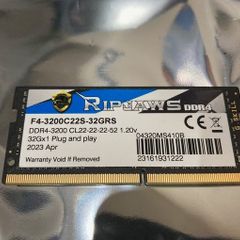 G.Skill Ripjaws 32GB DDR4 3200MHz Laptop RAM