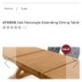 Extendable dining room table Image 5