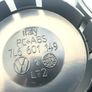 4x VW 70mm Black Chrome logo Volkswagen Touareg 7L6601149B alloy wheel centre caps cap Hub Cover 70 Image 3