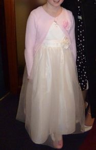 Paul Costelloe Cream Communion or flower girl dress