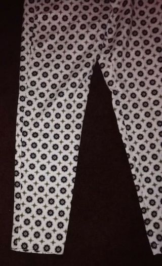 River Island Ladies Pants Trousers UK6 Eur32 Floral Excellent Condition Cotton