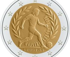 Slovakia 2 Euro Commemorative Coin 2026 - Championship. Uncirculated.