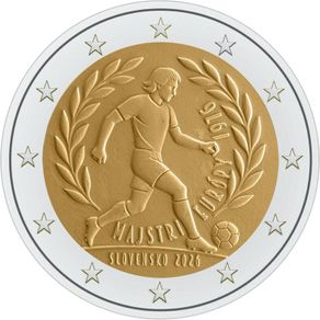 Slovakia 2 Euro Commemorative Coin 2026 - Championship. Uncirculated.