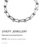 Lynott Statement Link Diamante Necklace Image 3